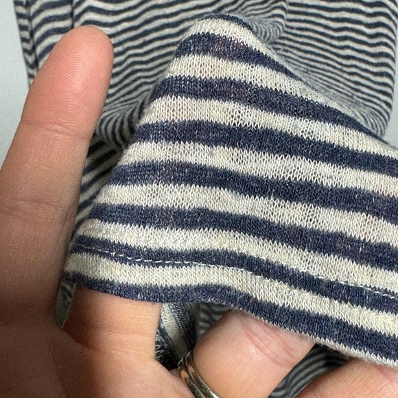 W5 striped tunic length tank top lightweight knit material boho flowy XL - Picture 7 of 9